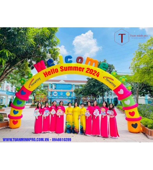CHO THUÊ CỔNG HƠI HÀ NỘI GIÁ RẺ CHỈ 800K MÀU ĐỎ XANH VÀNG CAM TRẮNG